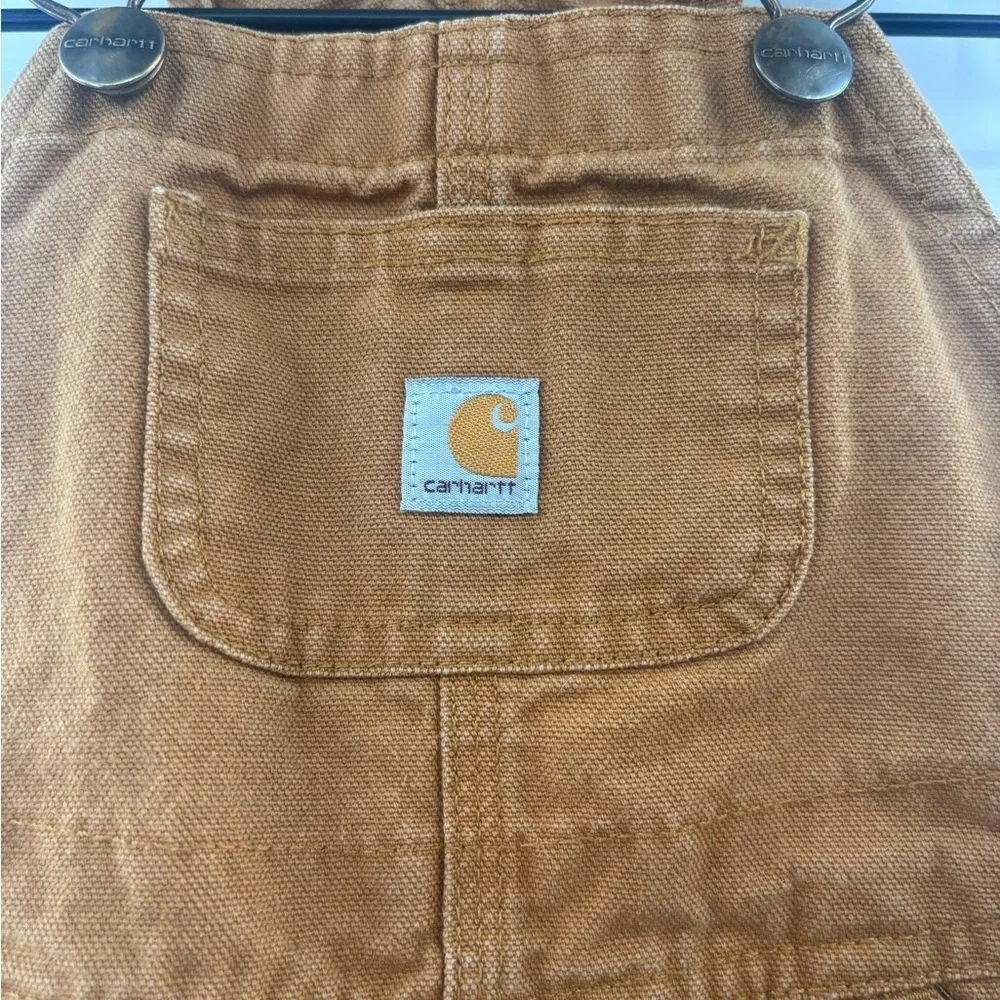Carhartt Classic Carhartt Brown Overalls Size 24 Month